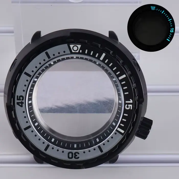 Boîtier de montre de plongée modifié 47mm