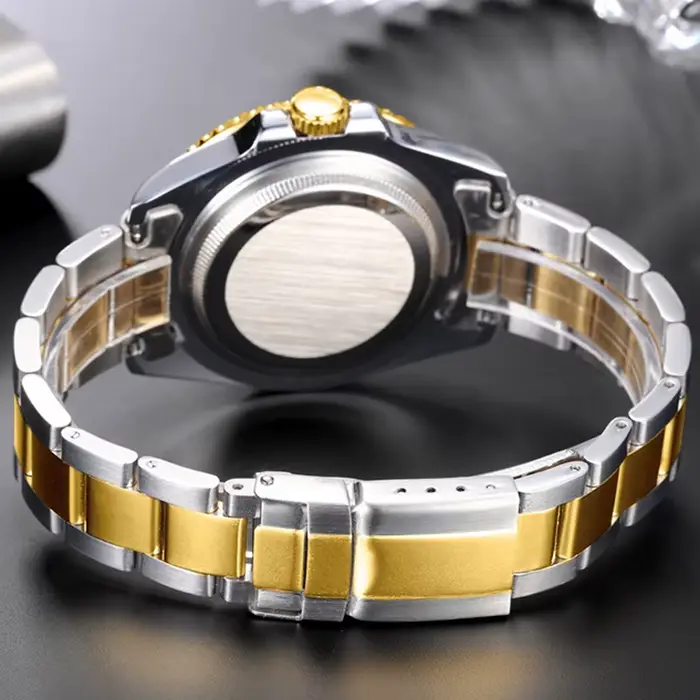 PAULAREIS P hommes montre classique lunette rotative