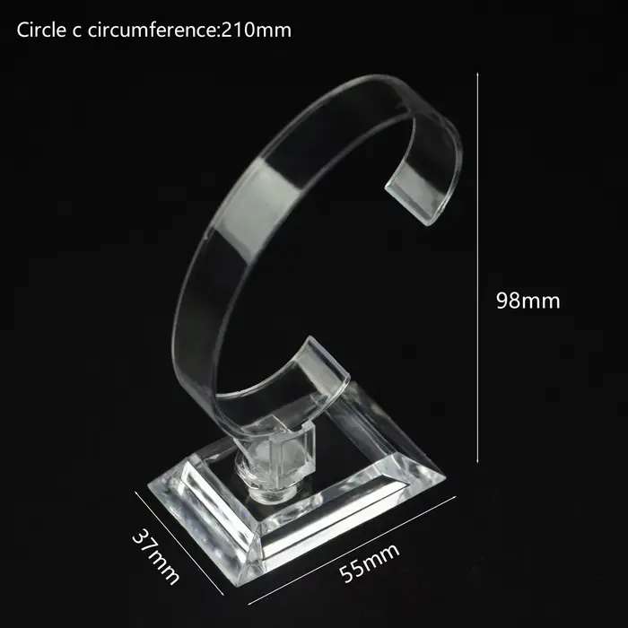 Présentoir de montre transparent