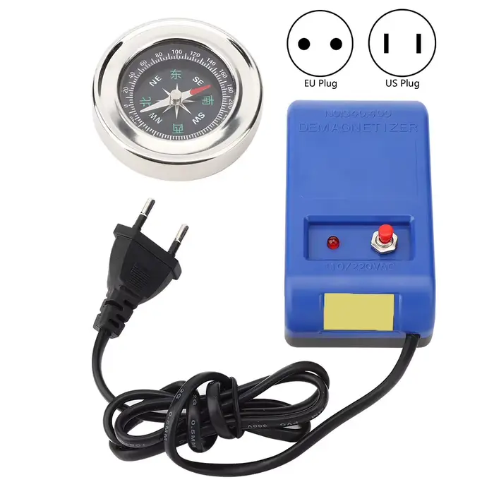Ensemble d'outils de démagnétiseur électrique pour la réparation de montres