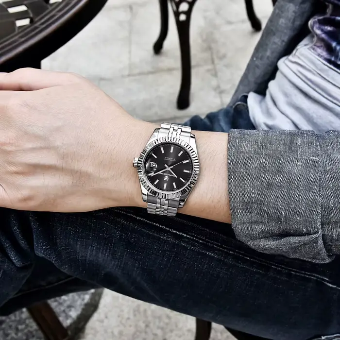 Nouvelle montre mécanique PAGANI DESIGN 2026 de luxe pour homme avec cadran dégradé
