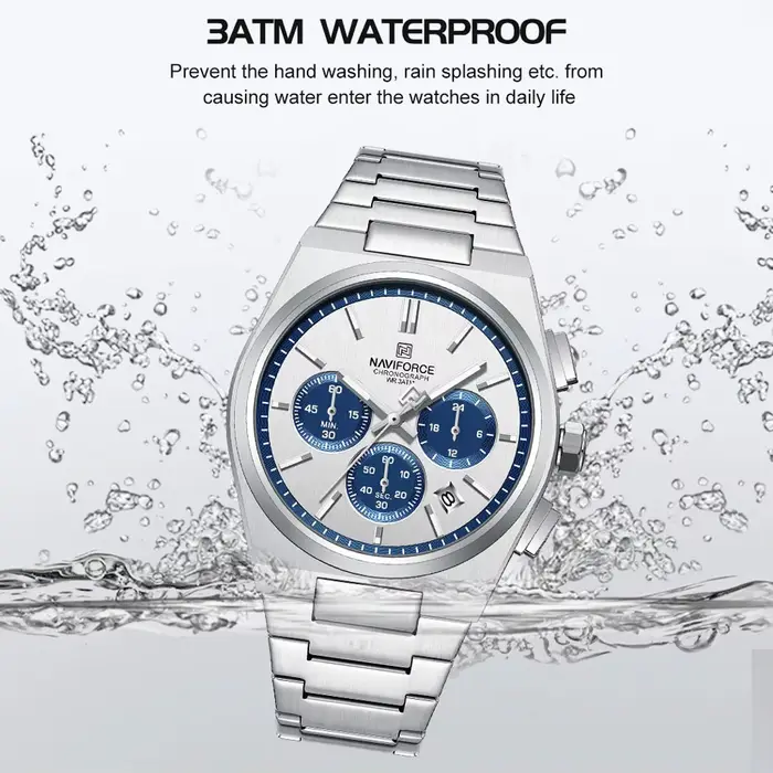 NAVIFORCE ensemble de montres de couple de luxe-montres-bracelets à quartz de mode pour hommes et femmes étanche en acier inoxydable 2025 nouveauté