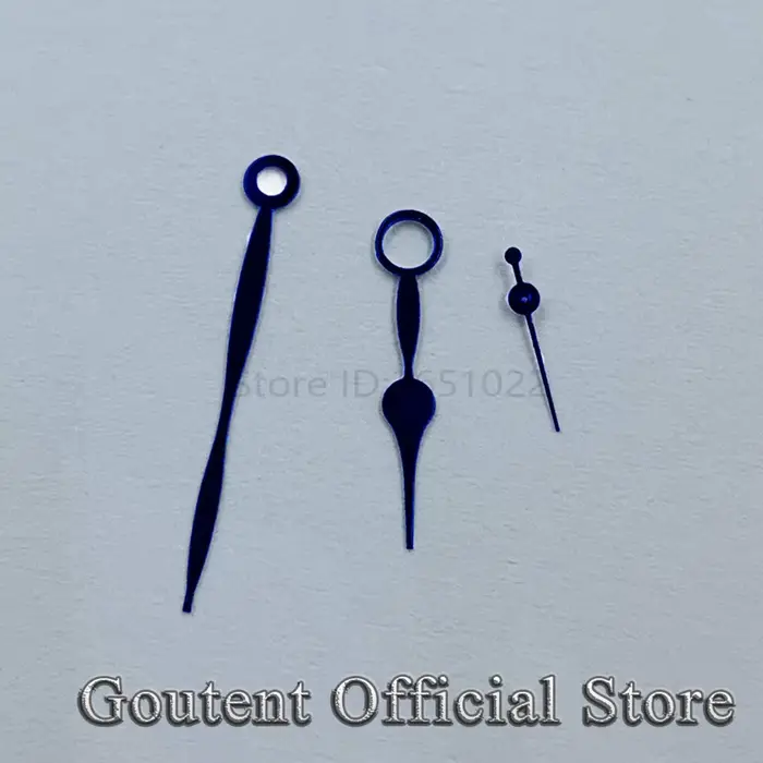 Goutent – aiguilles de montre argentées