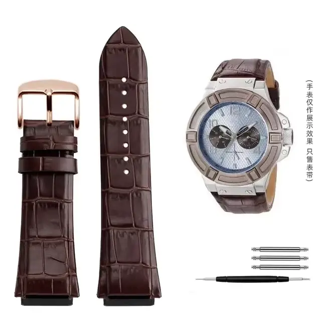 Bracelet de montre en cuir véritable pour montre GUESS U0247G3 W1058G2 W0040G3 W0040G7 W0281G, acces