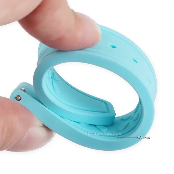 Bracelet de montre en caoutchouc étanche à dégagement rapide