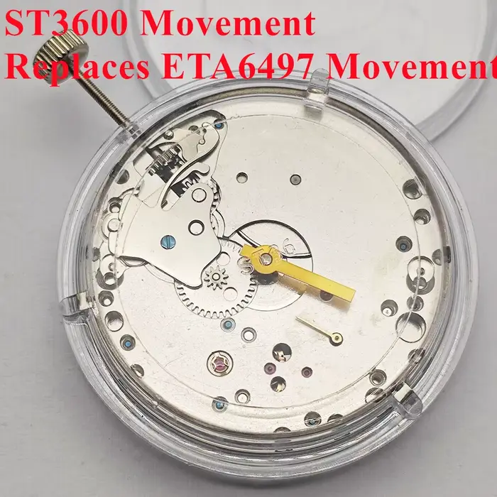 RICHUS ST3600 mouvement mécanique haute précision 17 bijoux remplacer ETA 6497 mouvement montres acc