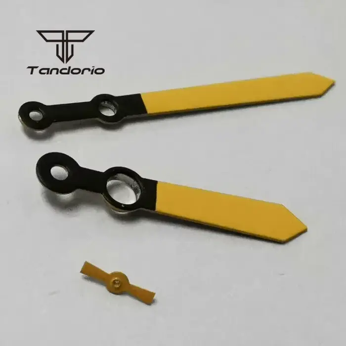 Aiguilles de montre Orange/vert adaptées à UNITAS ETA 6497 6498 ST36