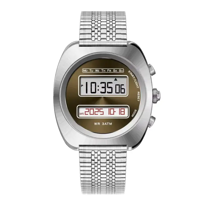 DANIEL GORMAN – montre Design futuriste Vintage, ChronoD rétro des années 1970, montre électronique 
