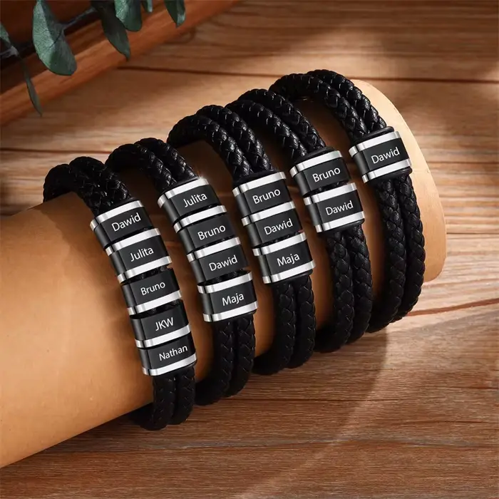 Bracelets personnalisés pour hommes
