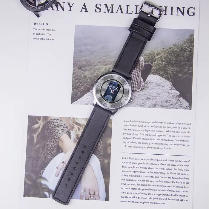 Montre-bracelet personnalisée pour homme, montres de marque originale, cadran de bricolage, motif de