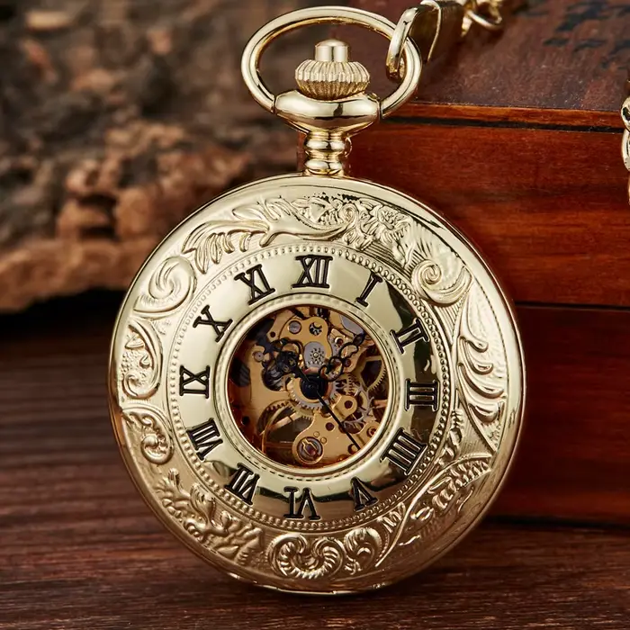 Montre à gousset — Montre mécanique Vintage pour hommes