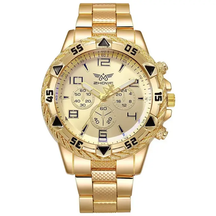 Montre TVK homme quartz élégante résistante aux chocs pour affaires et sport occasions spéciales