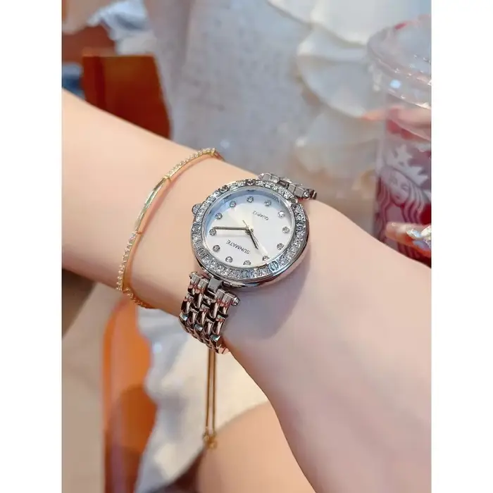 SUNMATE nouvelle montre à Quartz formelle pour femmes meilleure vente