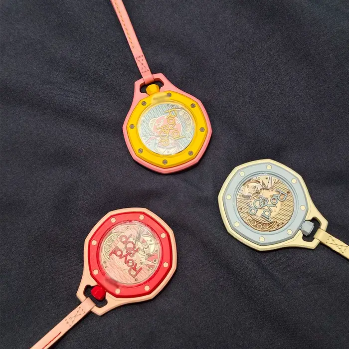 Montre de poche AP Collaboration 2026 montre-bracelet à quartz élégante résistante à l'eau avec bracelet en cuir pour femmes et hommes occasions spéciales