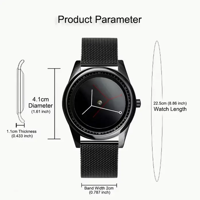 Enmex-Montre-Bracelet à Quartz pour Homme