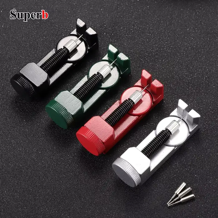 Kit d'outils de réparation de montres en acier pour ajustement de bracelet occasions spéciales