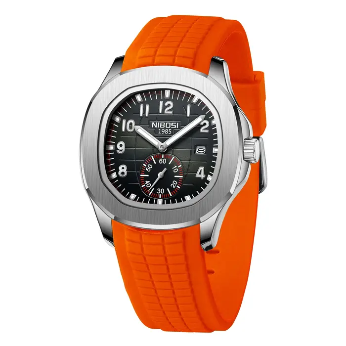 NIBOSI Sport hommes montres haut de gamme de luxe Auto Date montre
