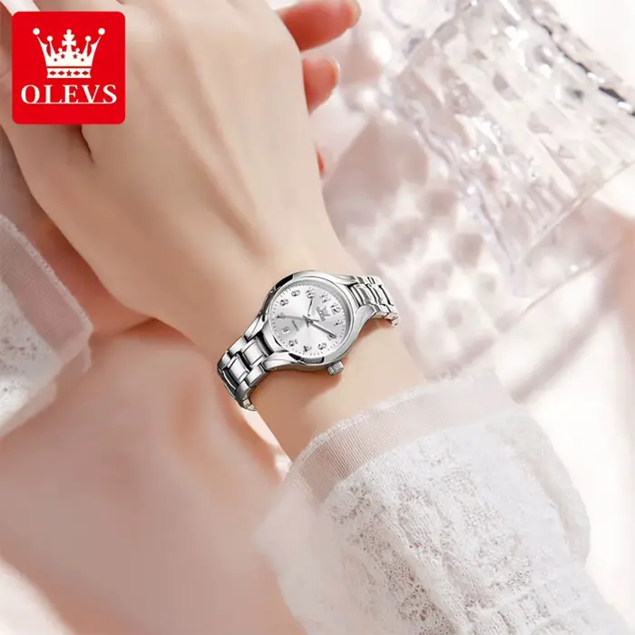 OLEVS 3650 Montre-bracelet à quartz de luxe pour femme