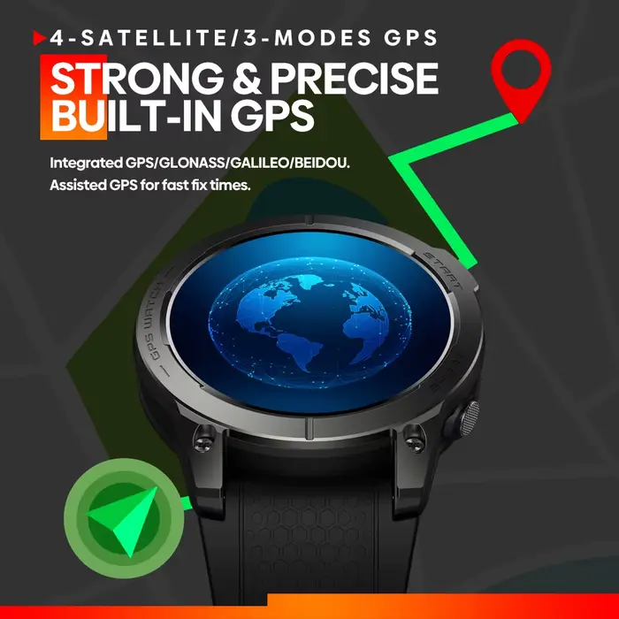 Zeblaze-Montre intelligente Stratos 3 Premium