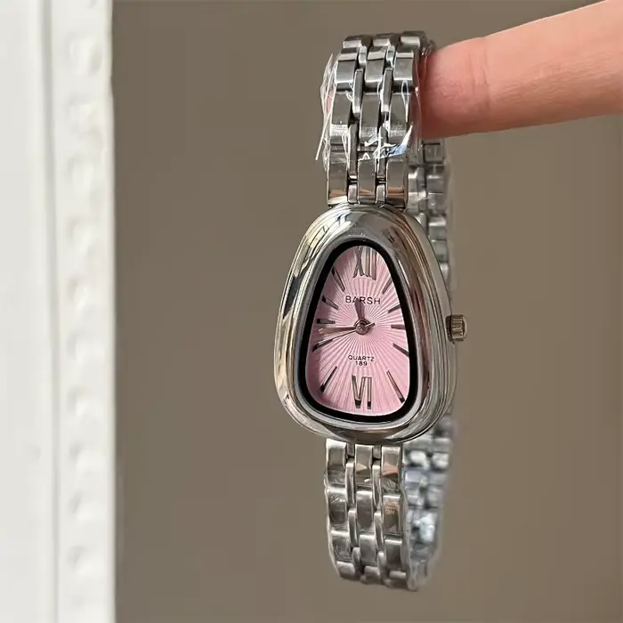 Marque serpent tête cadran femmes montre de luxe dames montres à Quartz en forme de gouttelette chiffre romain bracelet