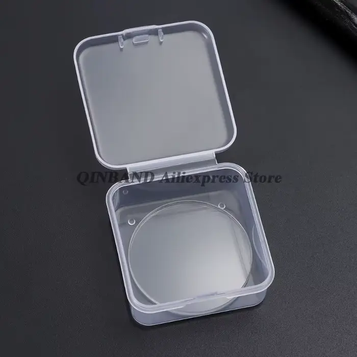 Verre de montre rond en cristal trempé qinband pour femmes et hommes, lentille de remplacement avec installation facile, idéal pour cadeaux et personnalisation, diverses couleurs disponibles