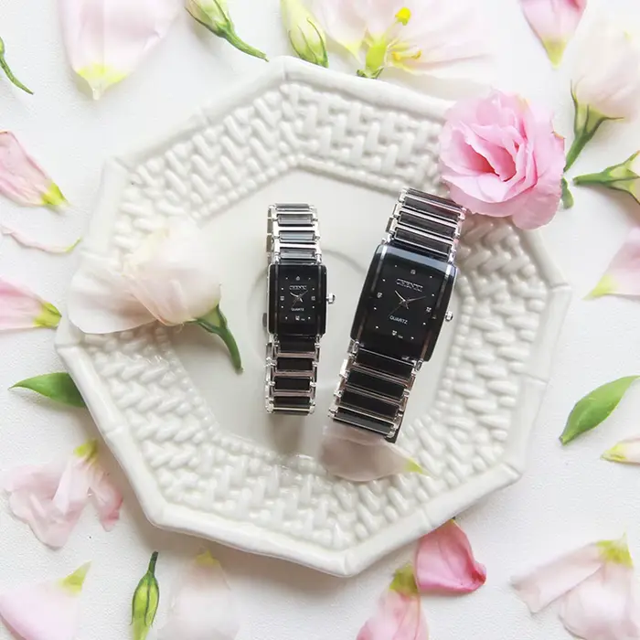 Montre céramique noire CHENXI élégante et résistante pour femmes style fashion et casual occasions spéciales