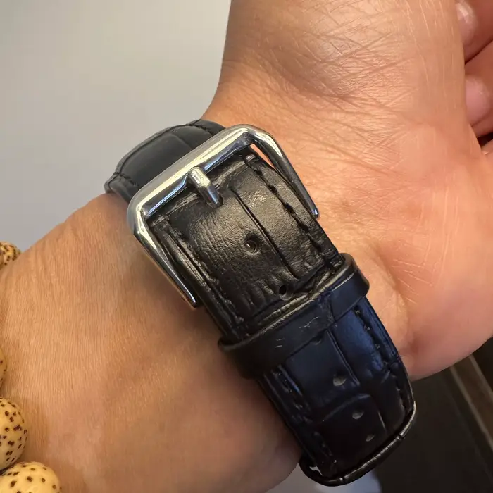Montre-bracelet mécanique HEIMDALLR vintage pour homme avec mouvement manuel et bracelet en cuir pour occasions spéciales