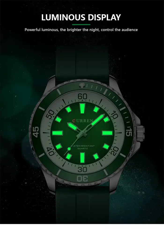 Montre à quartz unisexe Curren 8448