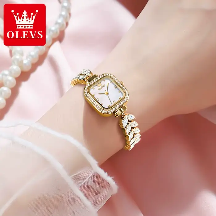 OLEVS 9987 montre pour femme cadran carré