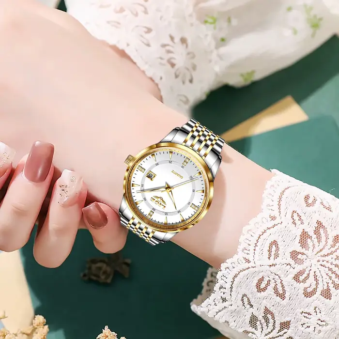 Montre-bracelet à quartz étanche pour femme