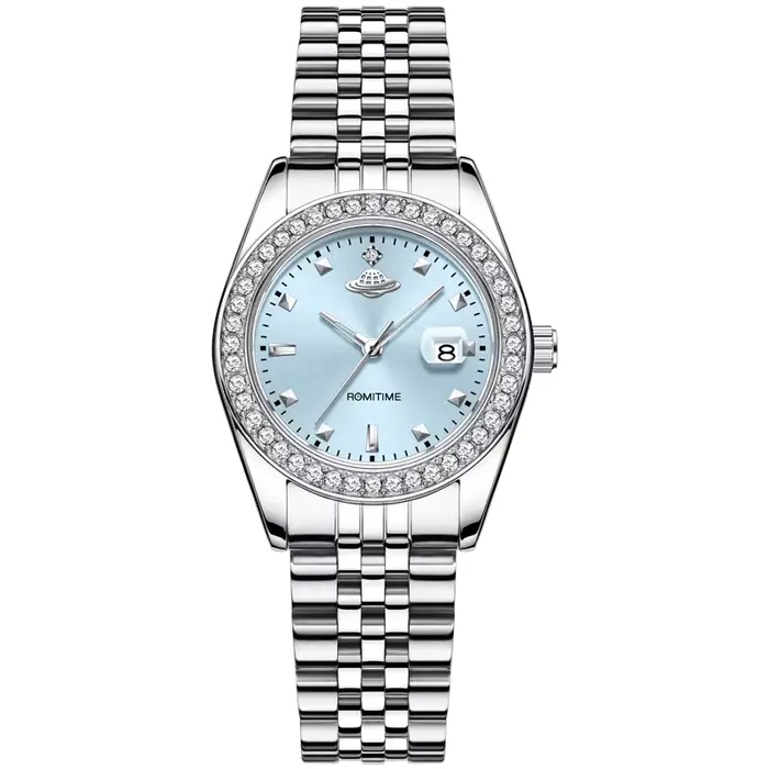 ROMITIME montre à Quartz de luxe pour femmes planète Collection calendrier DisPlay bande d'acier 30M