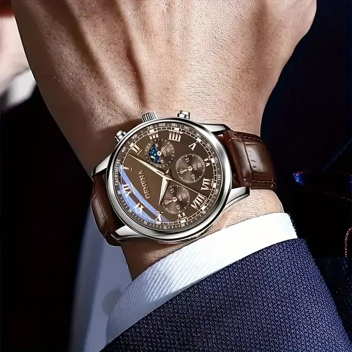Montres d'affaires de luxe pour hommes