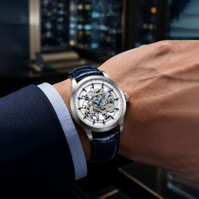Nouvelle montre homme PAGANI DESIGN montre mécanique antique automatique avec mouvement à remontage automatique et bracelet en cuir pour homme ocassions formelles et cadeaux
