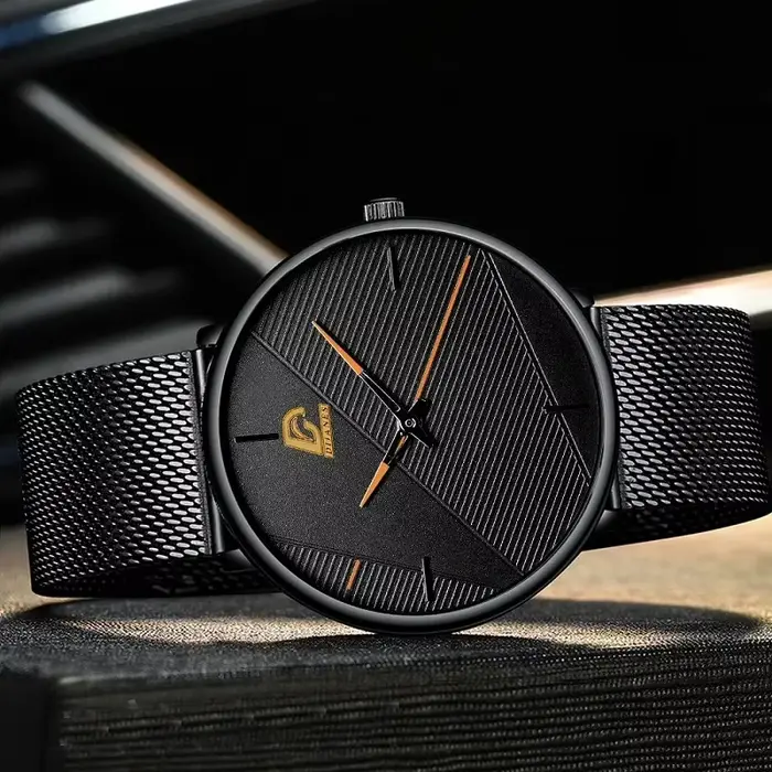Reloj hombre montres hommes 2023 minimaliste hommes mode Ultra-mince montre Simple hommes d'affaires