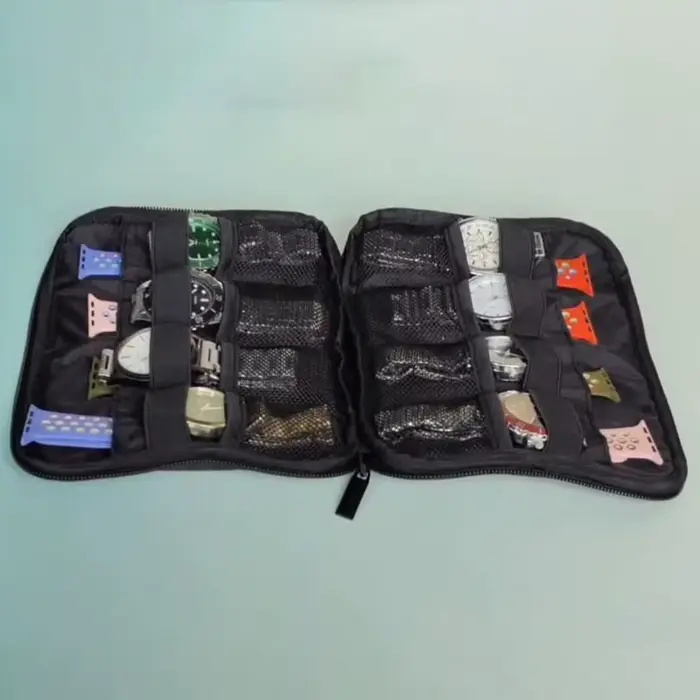 Boîte Portable étanche support de montre organisateur de rangement pour hommes femmes boîtes