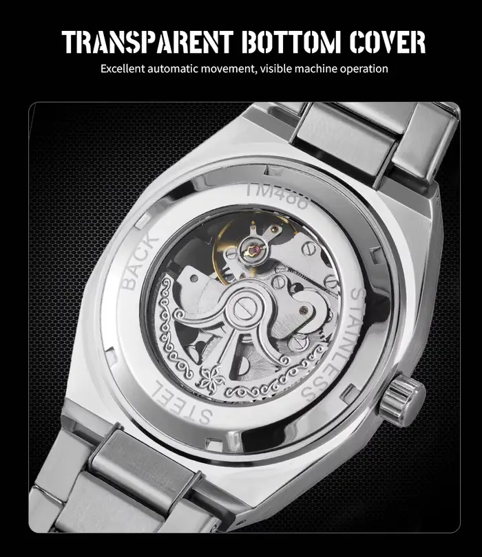 Nouvelle Montre Homme FORSINING Originale Haut de Gamme 2026 en Acier Inoxydable