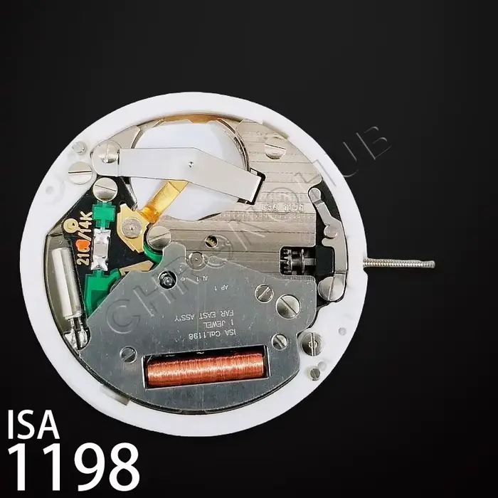 Accessoires tout nouveau mouvement de montre à quartz suisse ISA 1198 avec batterie 927