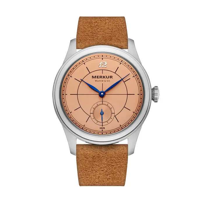 Montre à cadran secteur croisé pour homme