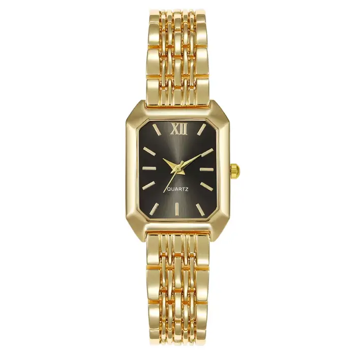 Nouvelles montres en or pour femmes dames montre-bracelet or Quartz montre minimaliste cadeau