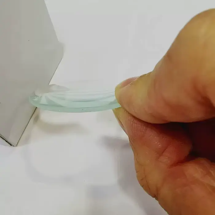 2 pièces de verre de montre minéral convexe à dôme unique, de 16 mm à 45 mm