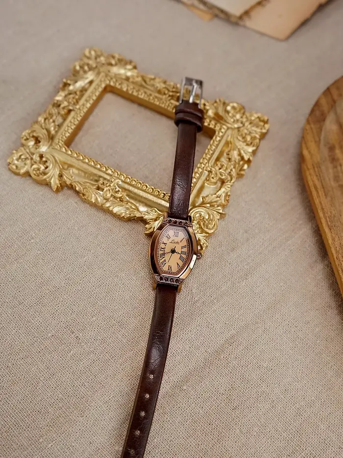 Montre Vintage décontractée et élégante pour femmes