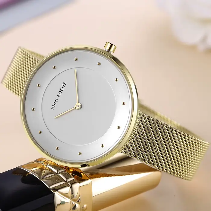 MINI FOCUS-Montre de Luxe à Quartz pour Femme