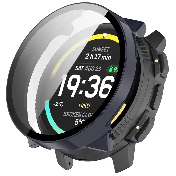 Étui pour montre de sport Suunto Vertical 2 avec protecteur d'écran en verre trempé pour homme et femme couleurs variées 18mm 25mm occasions spéciales activité sportive élégance