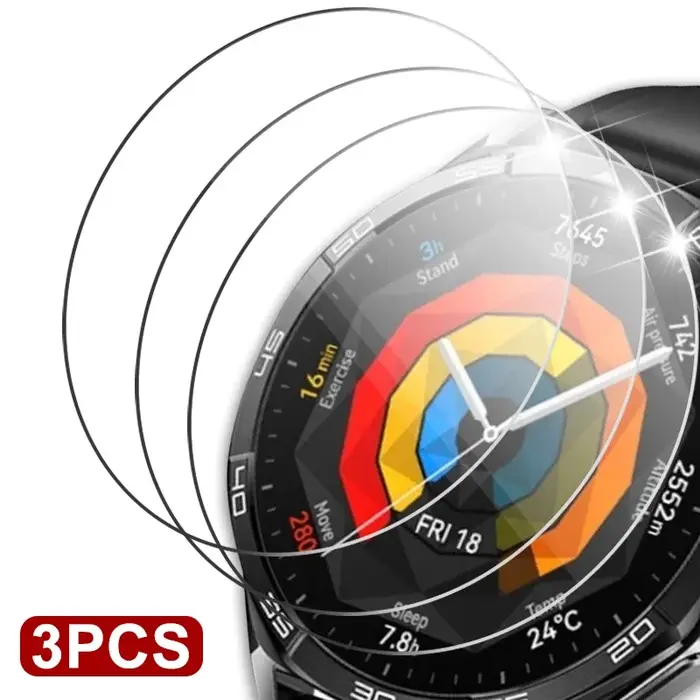 41mm 46mm verre de protection pour Huawei montre GT 5 4 3 2 Pro Smartwatch protecteur d'écran