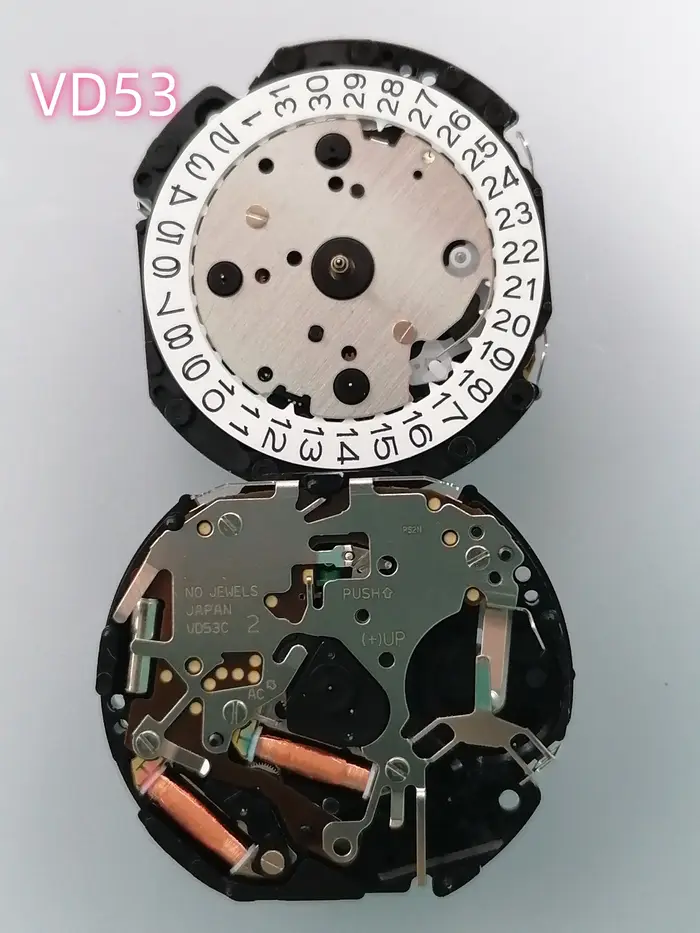 Montre mouvement à quartz VD53C VD57C VD54C VD55C VD51C VD56C VD31B VD32B VD33B VD35B VD36B VD37B Original du japon