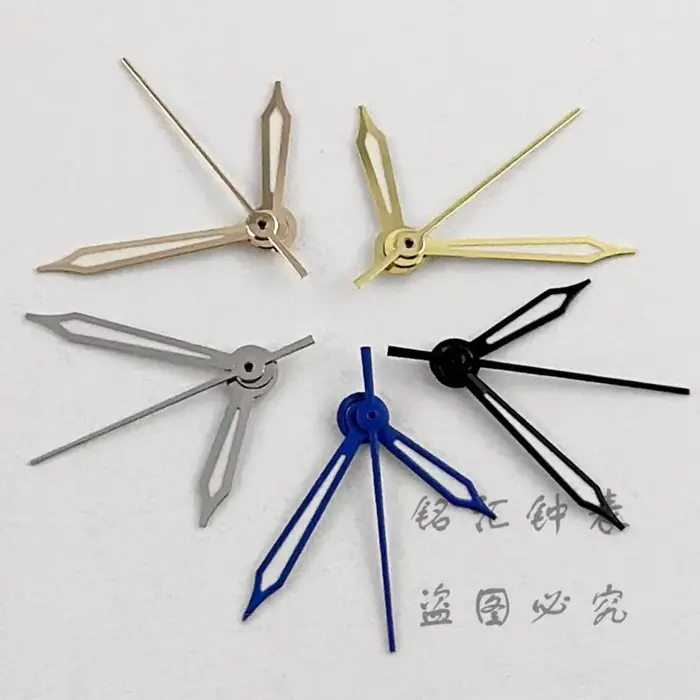 Santos – aiguilles lumineuses pour montre