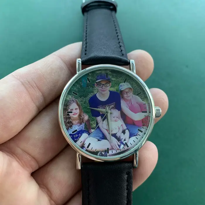 Montre personnalisée avec Photos