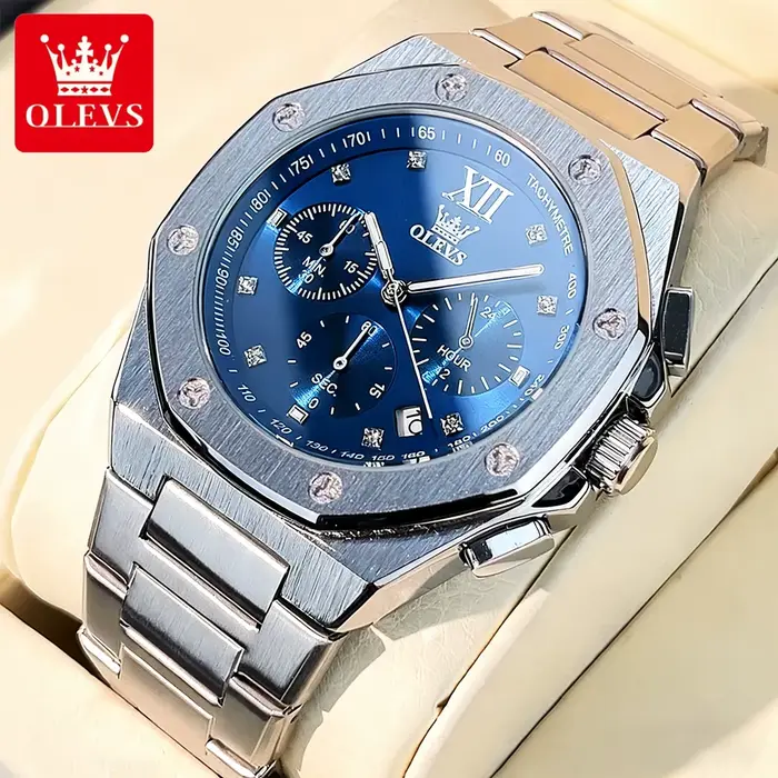 OLEVS – montre-bracelet classique de luxe pour hommes