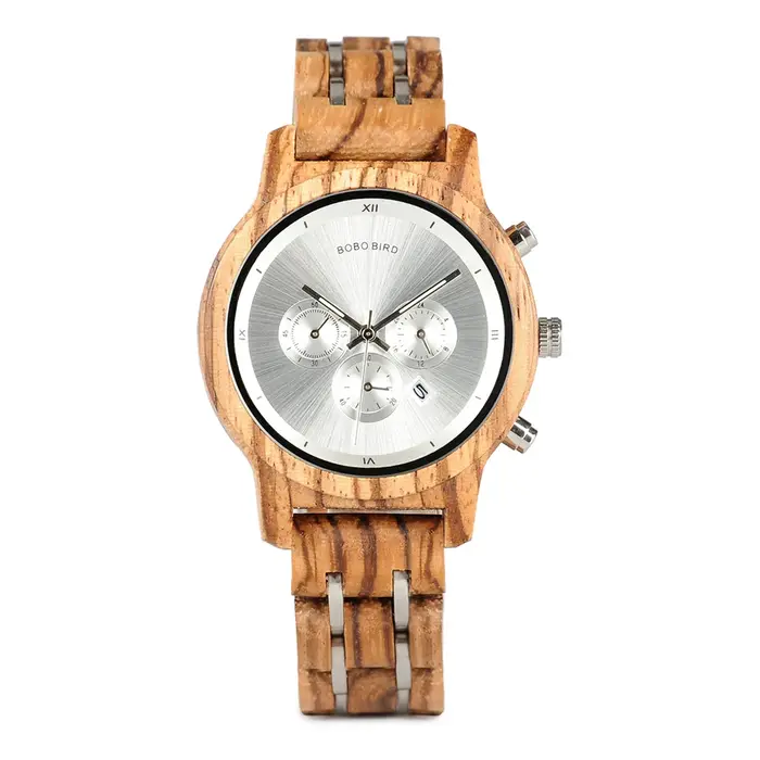 BOBO oiseau femmes montres de luxe chronographe Date montre à Quartz