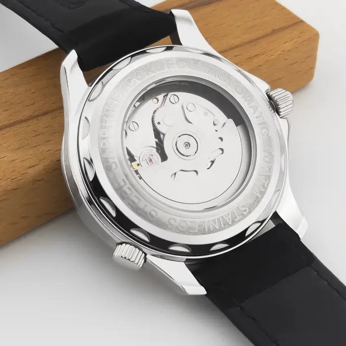 CORGEUT 41MM montre pour hommes haut de gamme affaires décontracté automatique